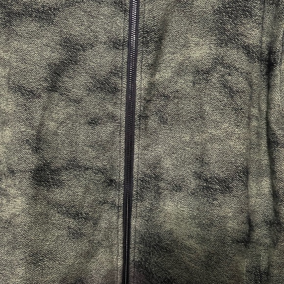 John Varvatos Antone Overdye Jaquard Hoodie, Army Green, size M - Picture 2 of 13